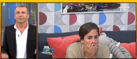 A Anabel Pantoja le entra la llorera porque piensa que su novio está haciendo cositas malas fuera