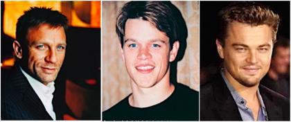 Los rostros perfectos de Hollywood