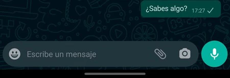 Whatsapp Solo Un Tick