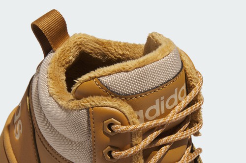 Zapatilla Hoops 3 0 Mid Lifestyle Basketball Classic Fur Lining Winterized Amarillo If2636 41 Detail