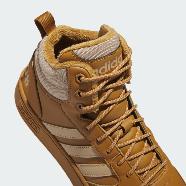 Zapatilla Hoops 3 0 Mid Lifestyle Basketball Classic Fur Lining Winterized Amarillo If2636 41 Detail