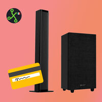 Convierte tu sala en un auténtico cine con este maravilloso equipo de audio soobwoofer que puedes comprar por solo 399 pesos al mes 