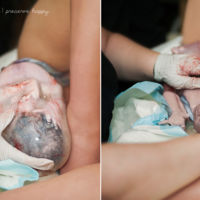 El increíble parto con el saco amniótico captado por una fotógrafa profesional