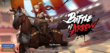 Battle of Arrow: demuestra que eres el mejor lanzando flechas con el acelerómetro