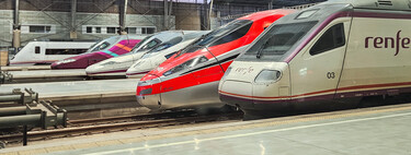 La gran batalla entre Renfe, Iryo y Ouigo ya no está en las vías de alta velocidad: está en los talleres de Renfe
