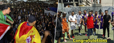 En la final del Mundial también se enfrentaron Palestina contra Israel. Y terminó ganando Palestina 1 a 0