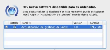Atención, jugones: actualización de gráficos para Snow Leopard disponible