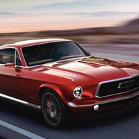 Este Aviar Motors R67 es un coche eléctrico ruso con aspecto de Ford Mustang clásico de 1967