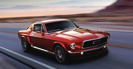 Este Aviar Motors R67 es un coche eléctrico ruso con aspecto de Ford Mustang clásico de 1967