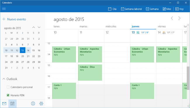 can search a google calendar in windows 10 calendar app