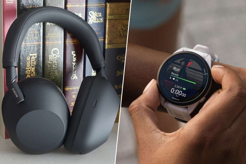 Los mejores auriculares de diadema de Sony, varios Garmin y más: cinco chollos en auriculares y relojes de AliExpress