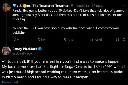 Borderlands 4 80 Dolares Randy Pitchford Gearbox Ceo Comentario