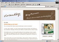 El blog de Nintendogs