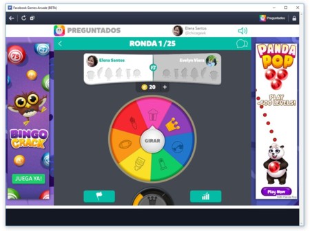 Facebook Arcade