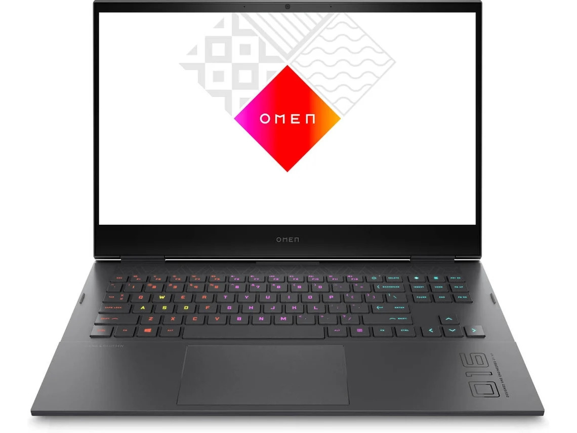 Portátil HP Omen 16-C0046NS (16.1'' - AMD Ryzen 7 5800H - RAM: 32 GB - 1 TB SSD - NVIDIA GeForce RTX 3050 Ti)