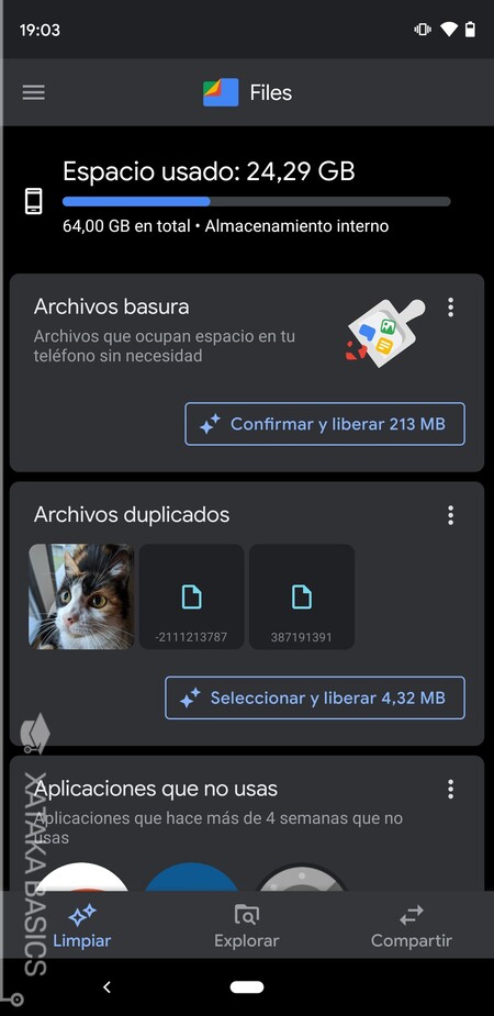 Limpia Android