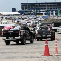 Un circuito de MotoGP en el que ganó Marc Márquez hace solo unos meses ahora está siendo usado como campo de refugiados 