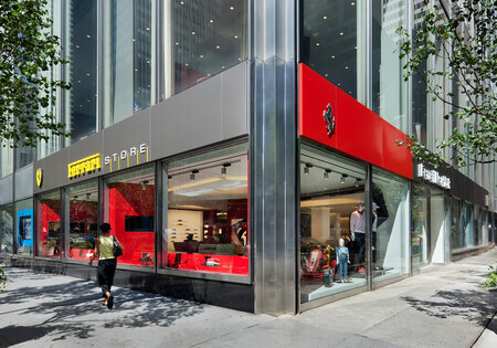 Ferrari Store en Nueva York.
