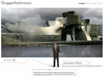 La renovada web del Museo Guggenheim Bilbao
