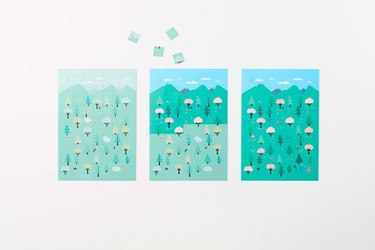 Sticker Calendar de Nendo, el calendario que cambia de look