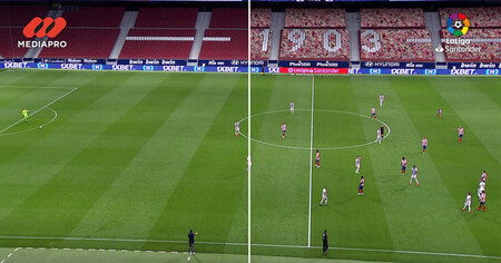Fútbol en Movistar+: cómo se crean la imagen y el audio virtuales de los partidos