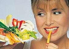 Siendo vegetariana se tienen menos posibilidades de concebir mellizos