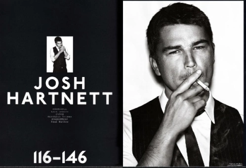 Josh Hartnett para GQ Style Magazine