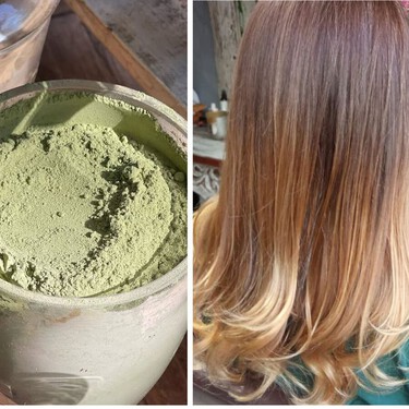 La henna no solo es perfecta para cubrir las canas sino que es un tratamiento estupendo para el pelo