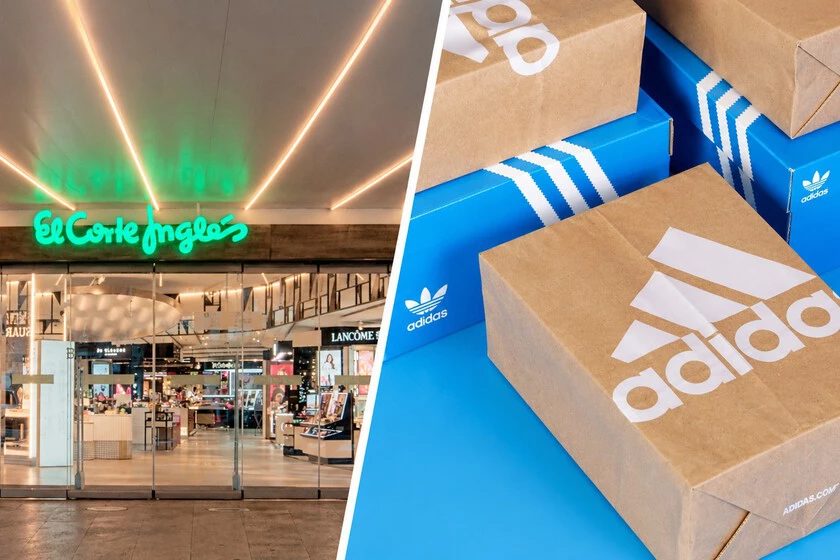 Entrada De Tienda Y Cajas Adidas