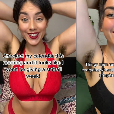 Las axilas peludas y sudorosas le toman el relevo a las fotos de pies: " He ganado hasta 56.000 euros al mes"