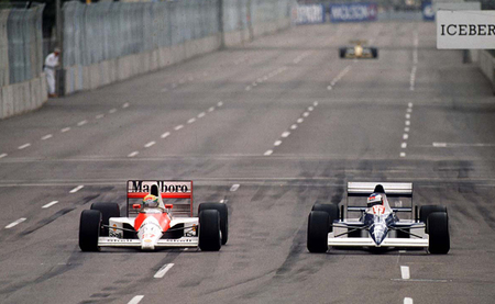 Gran Premio de Estados Unidos 1990: Ayrton Senna se encuentra con un rival inesperado