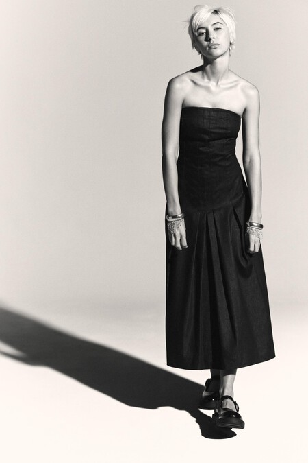 vestido denim