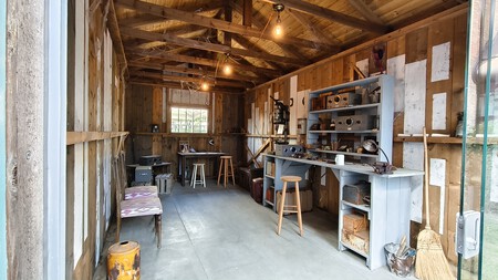 Recreation of the Hewlett Packard garage in Palo Alto