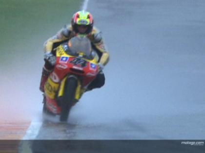 Gran Premio de Mugello: los entrenamientos libres bajo el agua