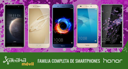 Honor 8 Pro y Honor 6c, así encajan dentro del catálogo completo de smartphones Honor en 2017