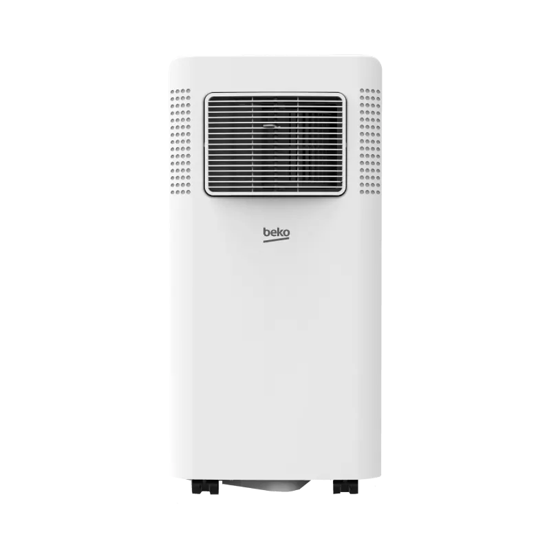 Aire acondicionado portátil - Beko BP207C, 1675 fg/h, 2 velocidades, 320 m³, 65 dB(A), Blanco
