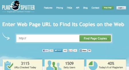 PlagSpotter: descubre quien ha plagiado contenido de tu web en sólo unos segundos