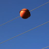 Poucas pessoas sabem para que servem as "bolas de basquete" dos cabos de alta tensão: são uma forma simples de salvar vidas 