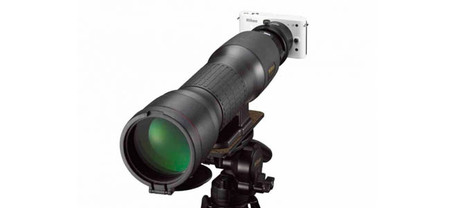 El digiscoping llega de manera oficial a las Nikon 1