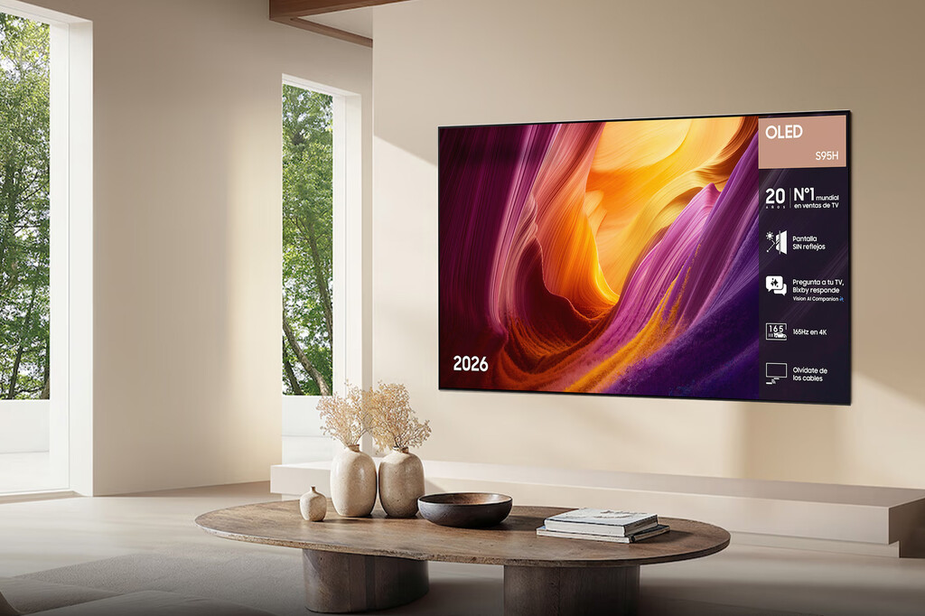 Samsung no quiere que te gastes un dineral en su mejor OLED, por eso te deja la S95H de 65 pulgadas casi 1.900 euros más barata 