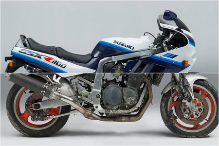 Aunque no te lo creas, esta Suzuki GSX-R1100 que parece nueva estaba para el desguace