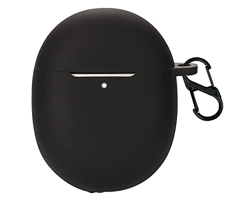 GIOPUEY Funda Compatible con Google Pixel Buds Pro, Ultradelgado Silicona Case Cover, Anti-caída, Portátil - Negro