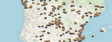 En este curioso mapa puedes ver en tiempo real todas las balizas V-16 activas en España