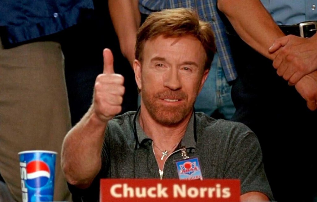 "Parece que me he convertido en un superhéroe". Así reaccionó Chuck Norris a los memes sobre su figura, y estos eran sus diez favoritos