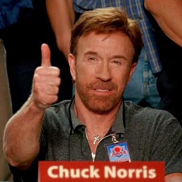 "Parece que me he convertido en un superhéroe". Así reaccionó Chuck Norris a los memes sobre su figura, y estos eran sus diez favoritos 