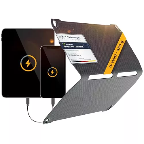 Sunnybag SUNBOOSTER 14 | Cargador solar portátil de 14 W 