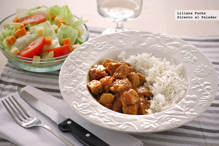 Receta de solomillo de pavo en salsa de naranja y mostaza