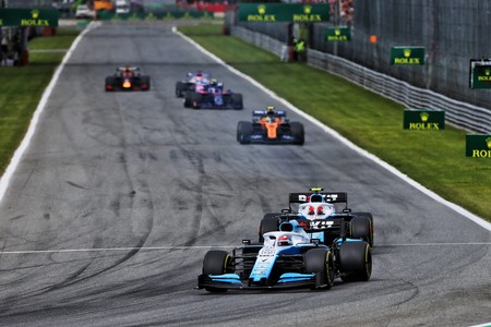 Russell Kubica Monza F1 2019
