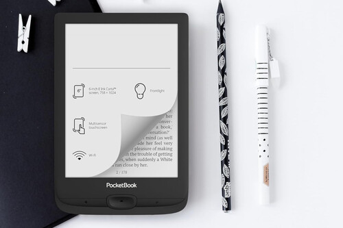 Si fuese a comprar un eReader, este sería uno de los candidatos: cuesta menos de 100 euros e incluye botones y ranura microSD 