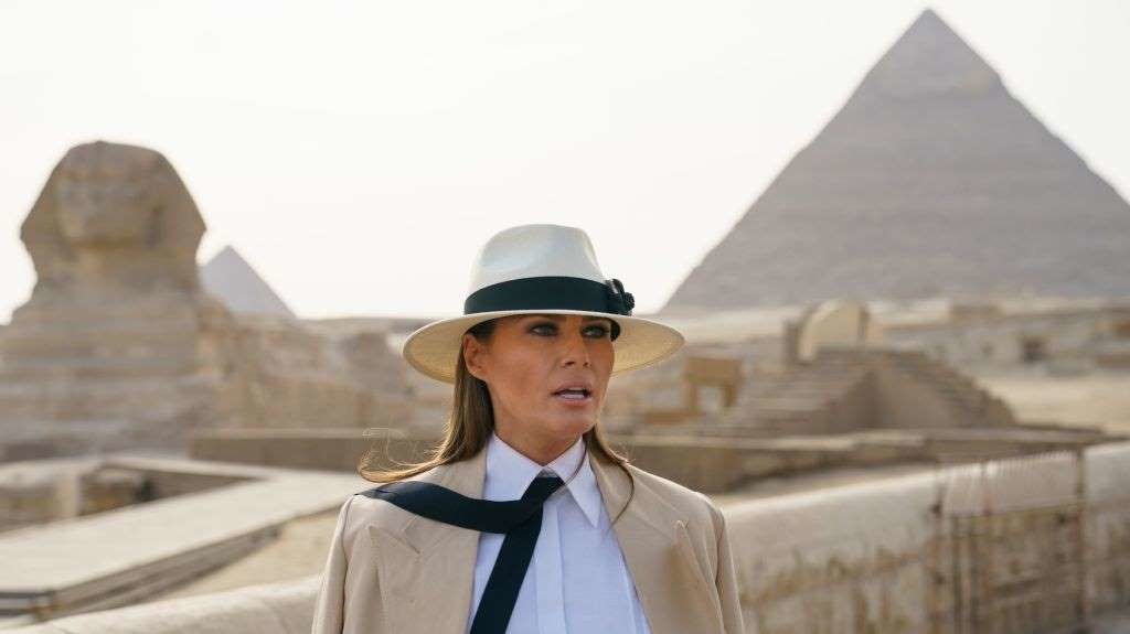 Melania Trump pasa una noche en El Cairo y su factura asciende a 95.000 dólares 